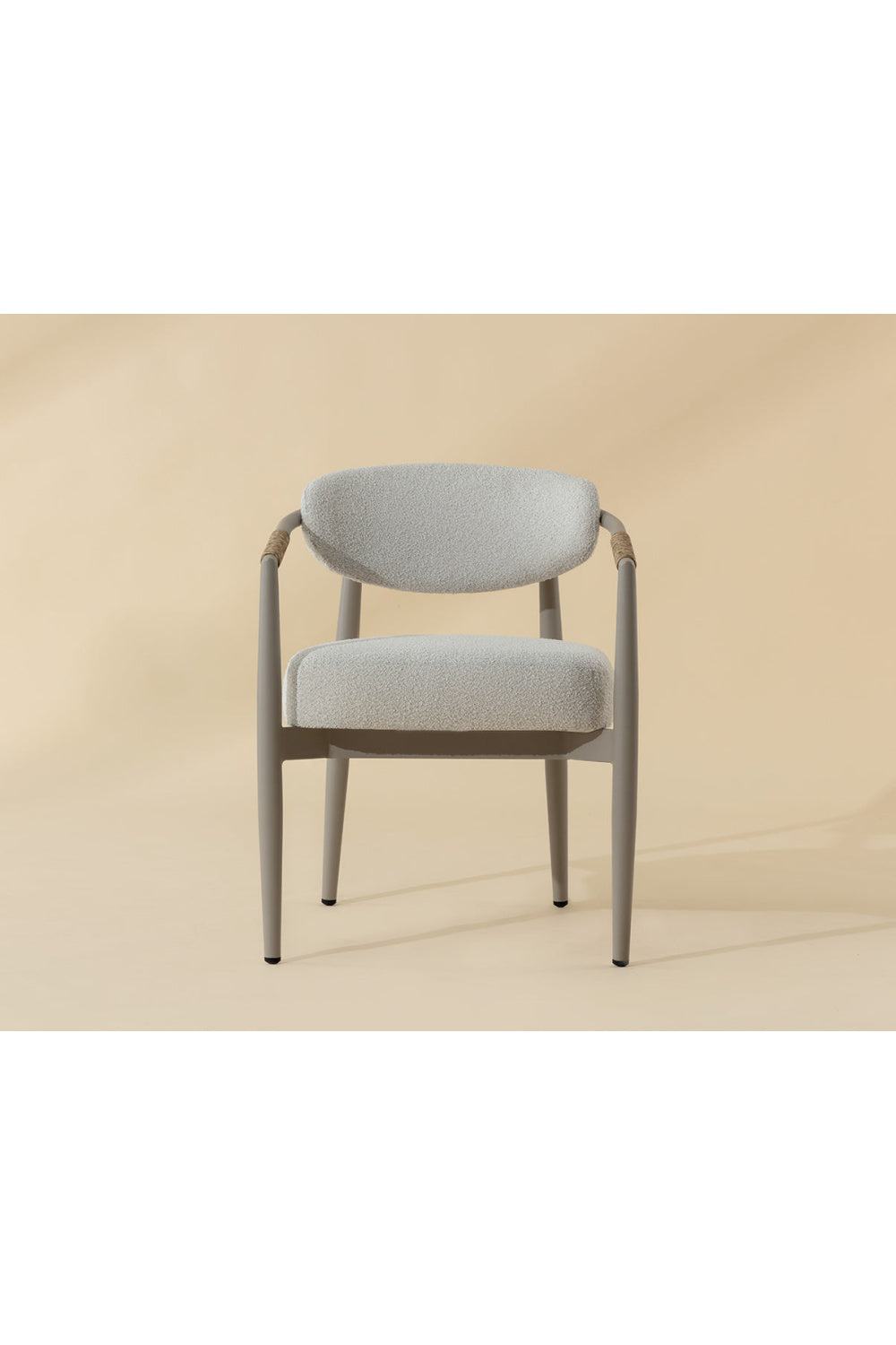 Modern European furniture - Sleek Indoor/Outdoor Wicker-Wrapped Dining Armchair - www.oroa.com | Oroa.com