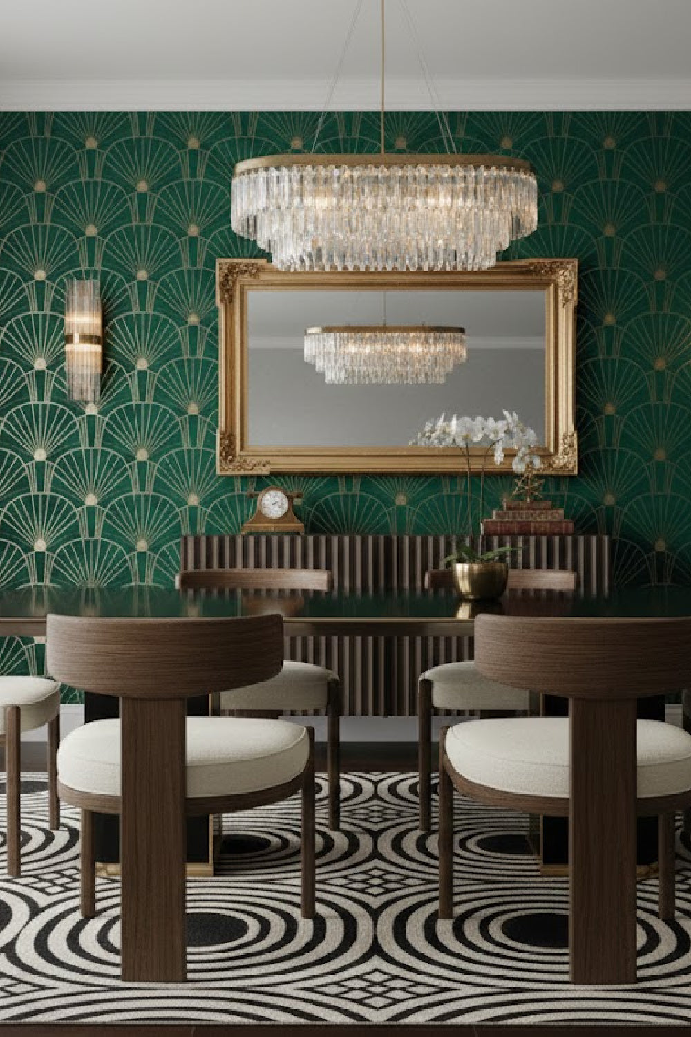 Modern European furniture - Oak Framed 3-Legged Dining Chairs (2) - www.oroa.com | Oroa.com