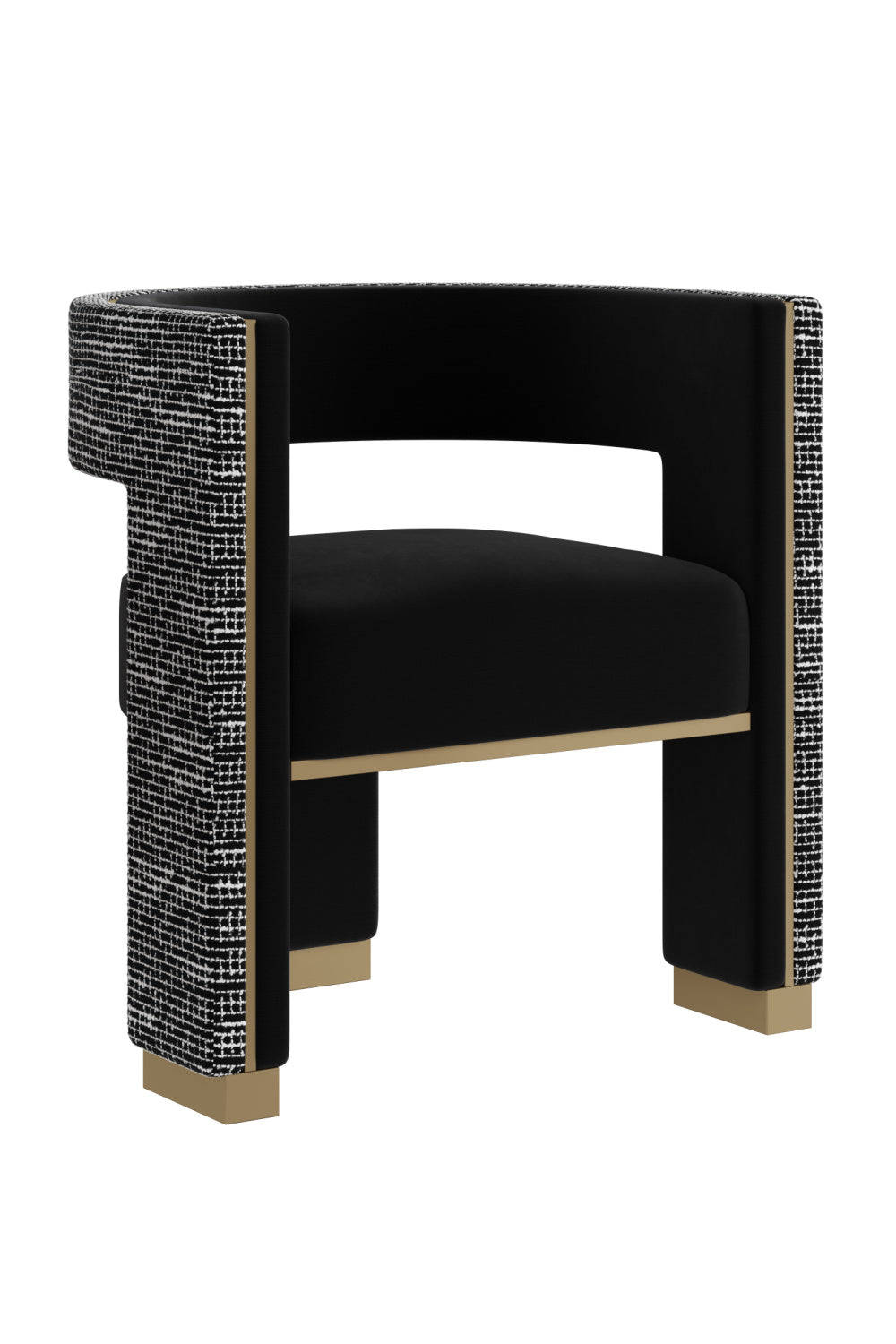 Modern European furniture - Curved 3-Legged Dining Chair - www.oroa.com | Oroa.com