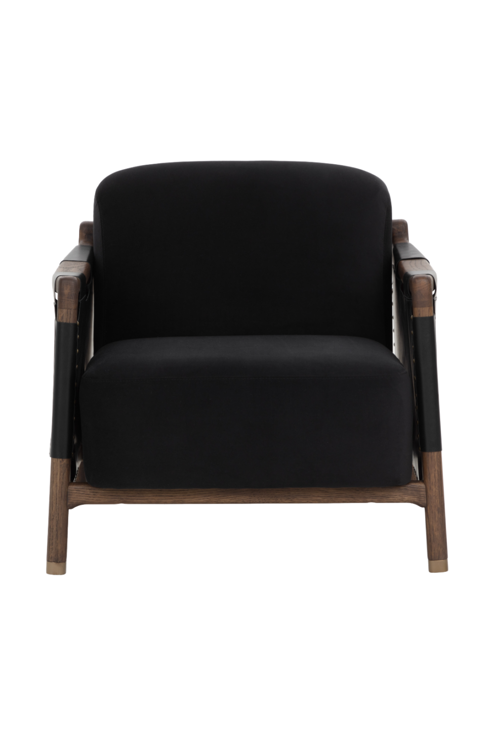 Modern European furniture - Solid Oak Framed Lounge Chair - www.oroa.com | Oroa.com