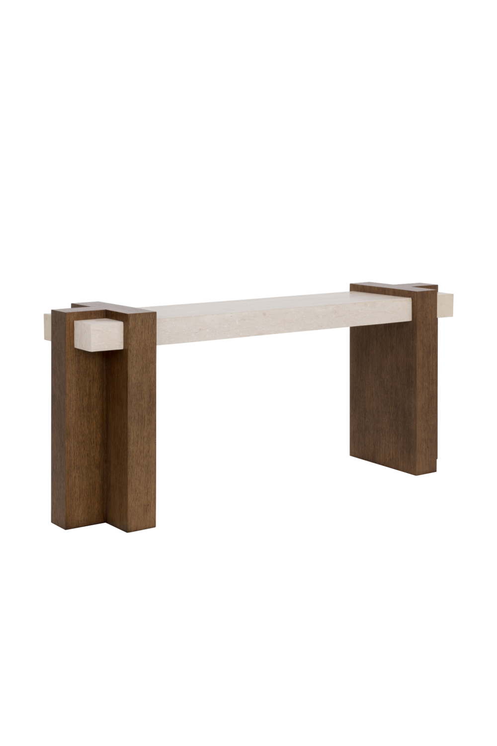 Modern European furniture - Interlocked Wooden Legs Console Table - www.oroa.com | Oroa.com