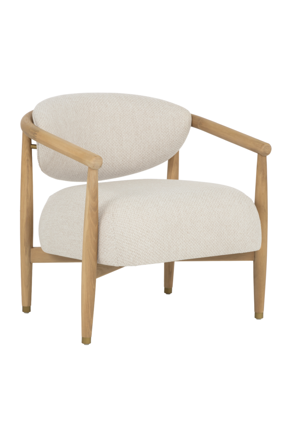Modern European furniture - Oak Framed Lounge Chair - www.oroa.com | Oroa.com