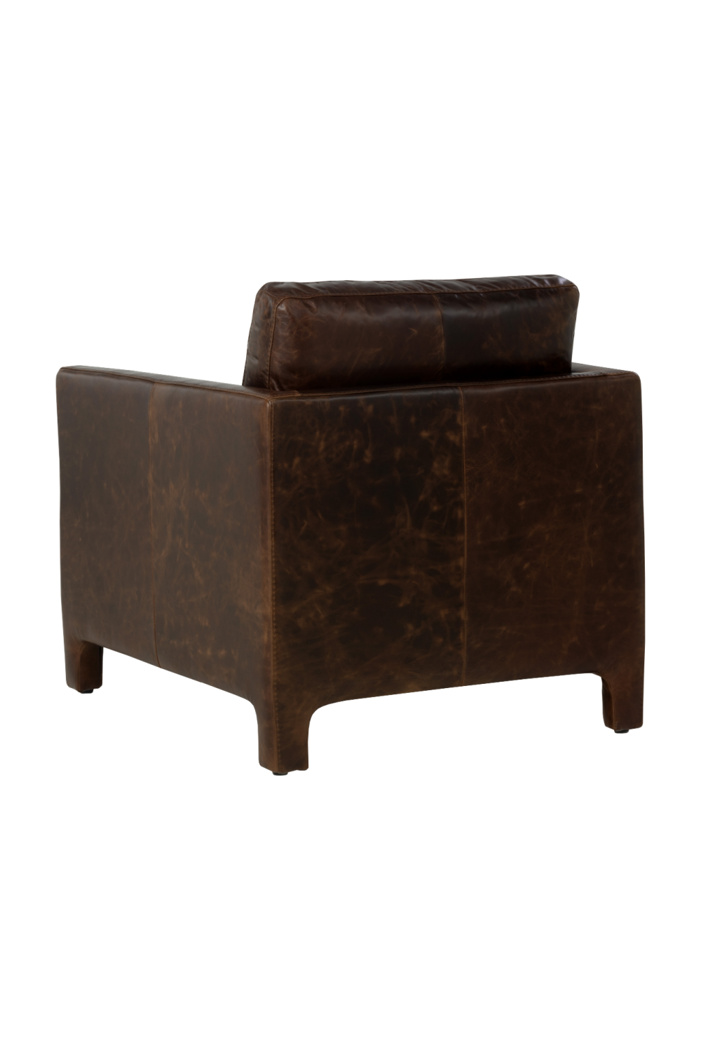 Modern European furniture - Bovine Leather Lounge Chair - www.oroa.com | Oroa.com