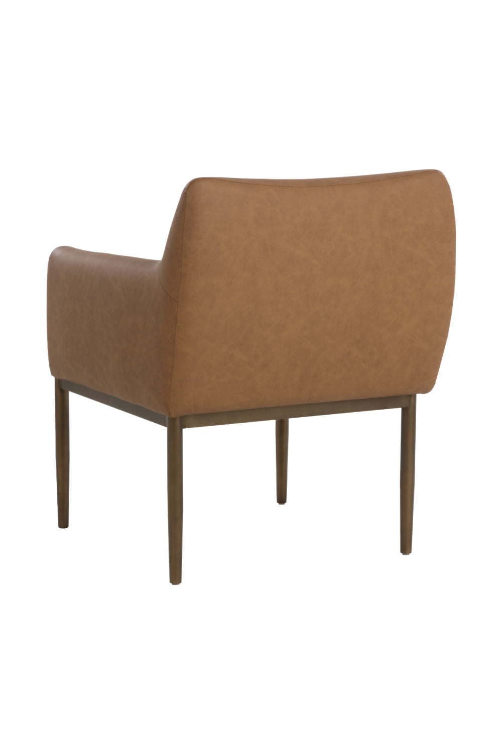 Bronze Legged Dining Armchair Modern European furniture - www.oroa.com | Oroa.com