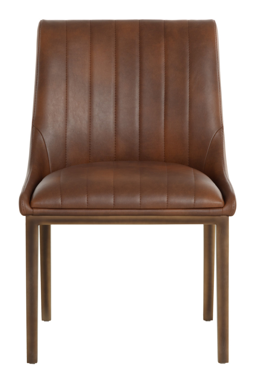 Modern European furniture - Vertical Stitched Dining Chairs (2) - www.oroa.com | Oroa.com