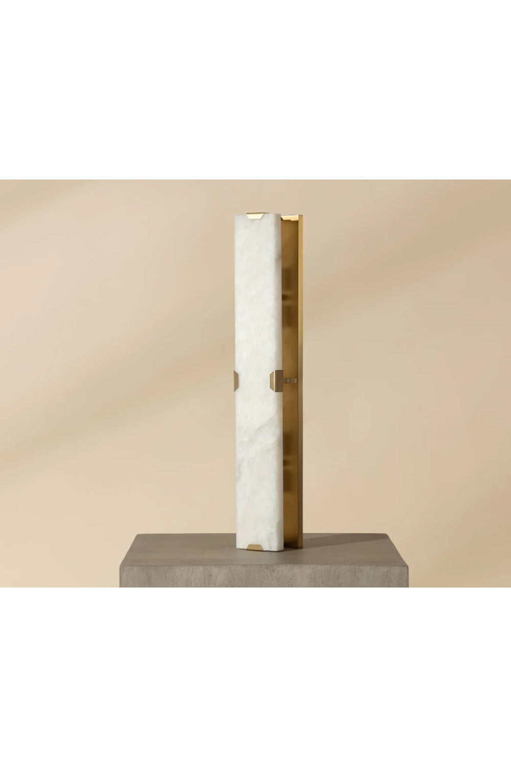 Modern European furniture - Alabaster Panel Wall Lamp - www.oroa.com