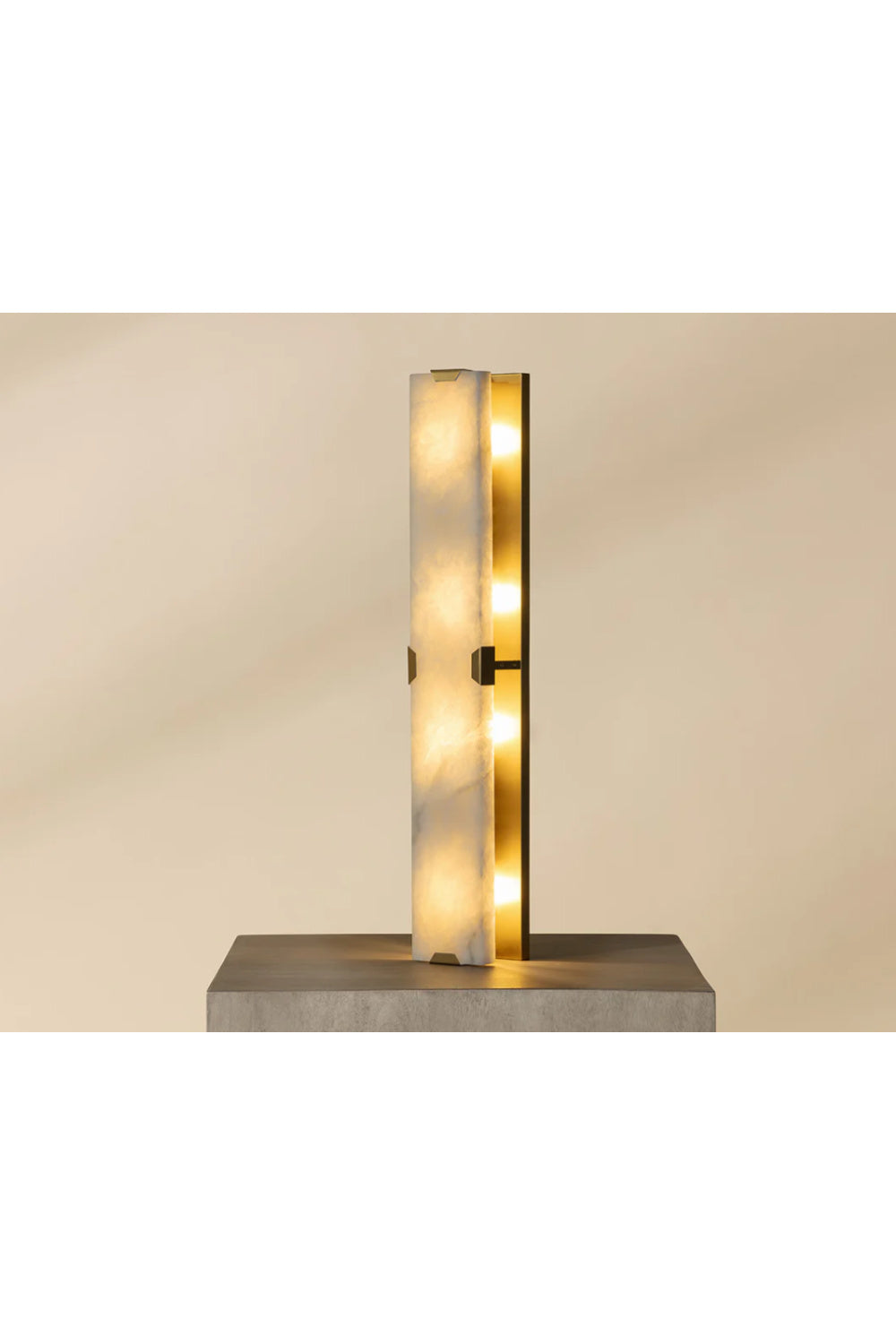 Modern European furniture - Alabaster Panel Wall Lamp - www.oroa.com