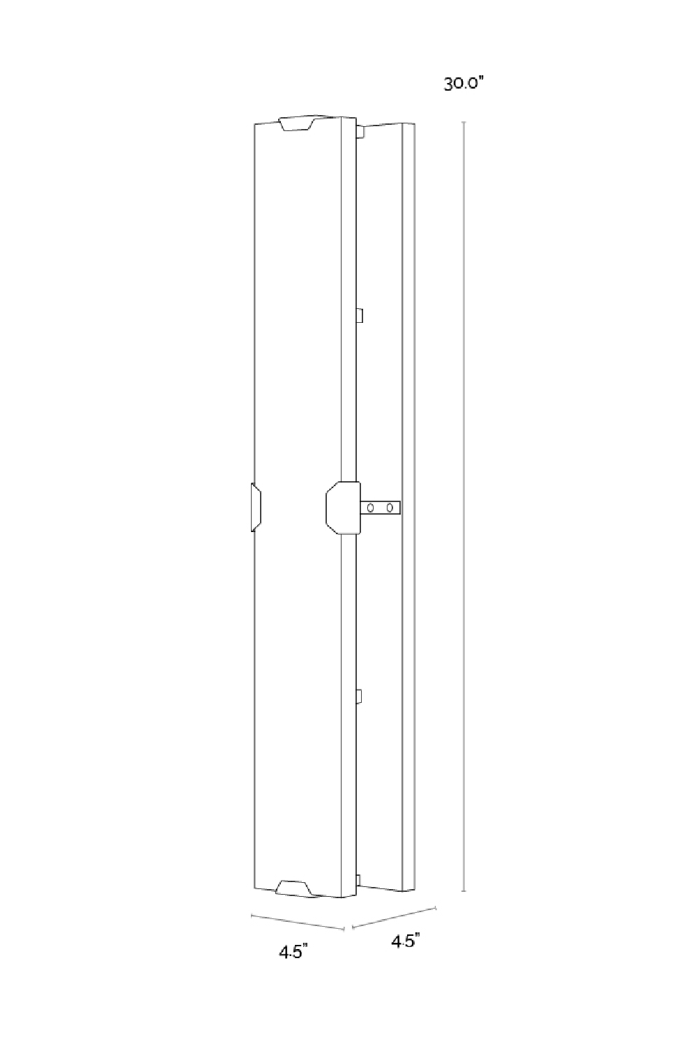 Modern European furniture - Alabaster Panel Wall Lamp - www.oroa.com