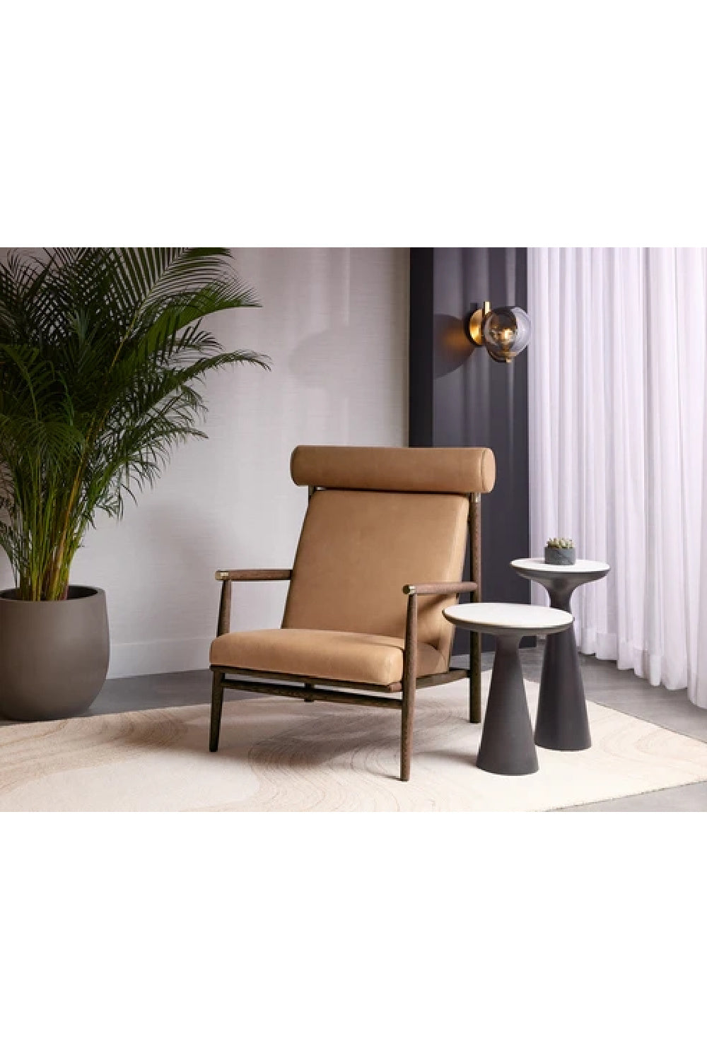 Modern European furniture - Gray Blown Glass Wall Lamp - www.oroa.com | Oroa.com