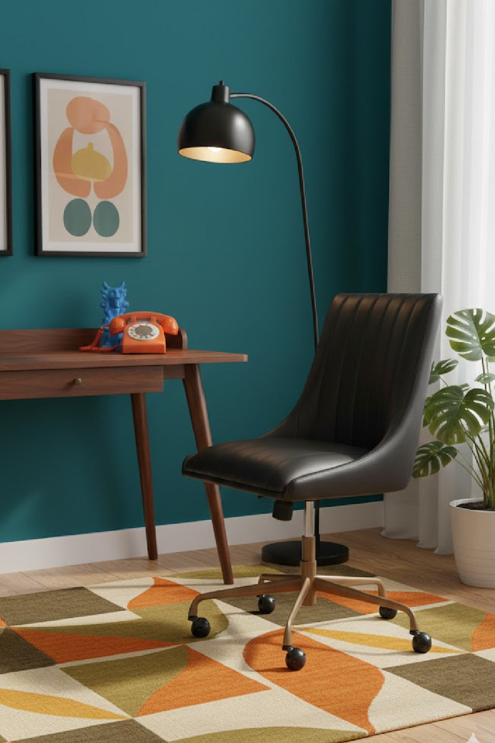 Modern European furniture - Vertical Stitched Office Chair - www.oroa.com | Oroa.com