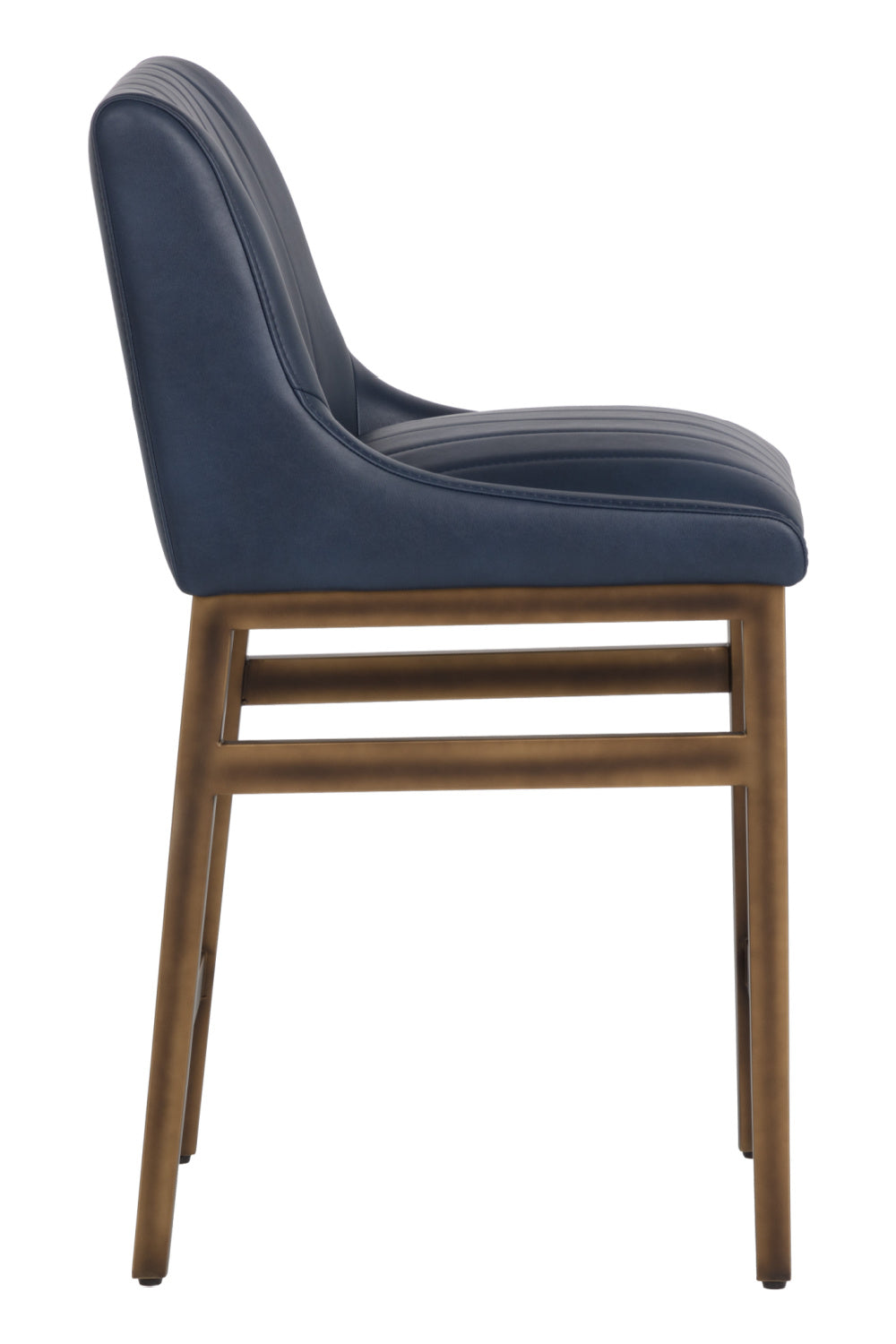 Modern European furniture - Channel-Tufted Counter Stool - www.oroa.com | Oroa.com