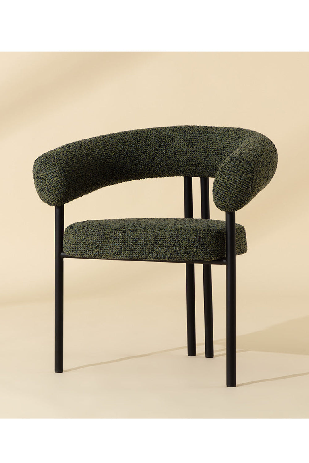 Modern European furniture - Rounded Back Dining Chair - www.oroa.com | Oroa.com