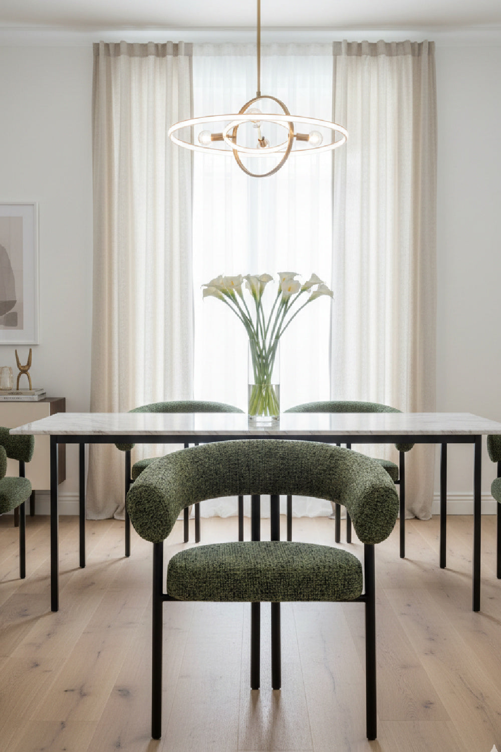 Modern European furniture - Rounded Back Dining Chair - www.oroa.com | Oroa.com