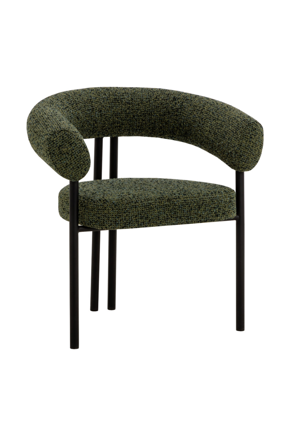 Modern European furniture - Rounded Back Dining Chair - www.oroa.com | Oroa.com