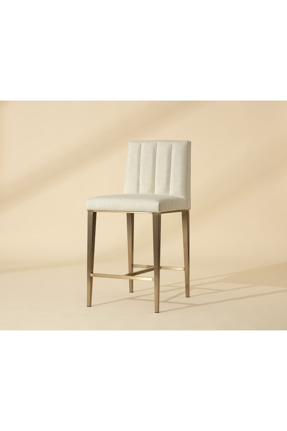Modern European furniture - Contemporary Metal Frame Counter Stool - www.oroa.com | Oroa.com