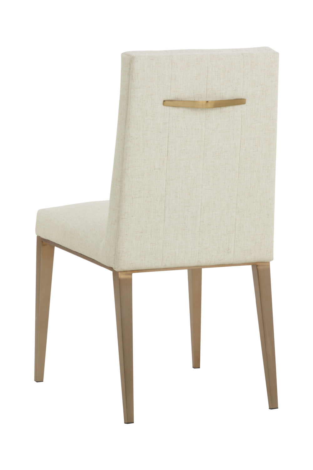 Modern European furniture - Vertical Channeled Dining Chairs (2) - www.oroa.com | Oroa.com