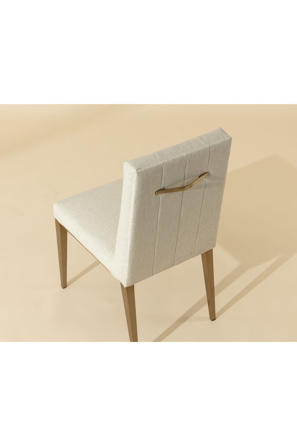 Modern European furniture - Vertical Channeled Dining Chairs (2) - www.oroa.com | Oroa.com