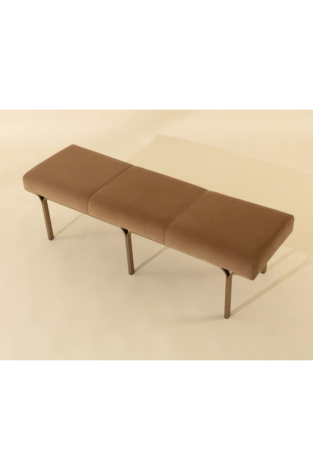 Modern European furniture - Slim Frame Upholstered Bench - www.oroa.com | Oroa.com