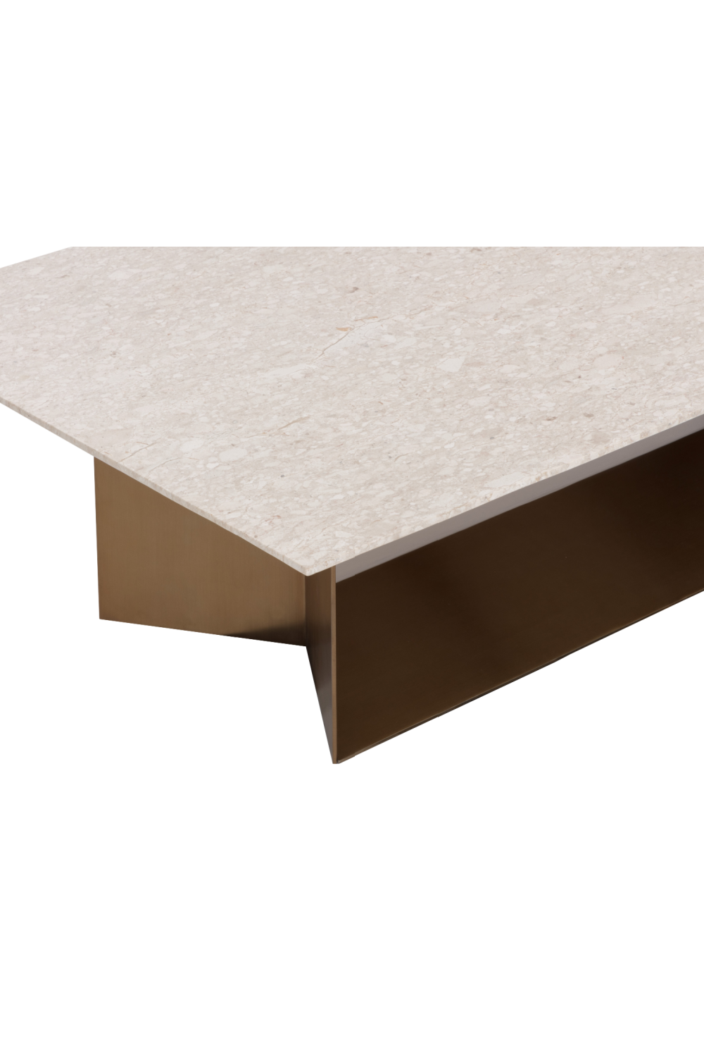 Modern European furniture - Cream Marble Coffee Table - www.oroa.com | Oroa.com