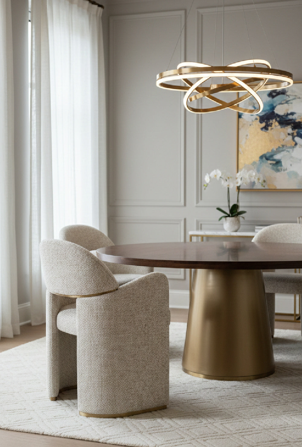 Modern European furniture - Modern Art Deco Dining Armchair - www.oroa.com | Oroa.com