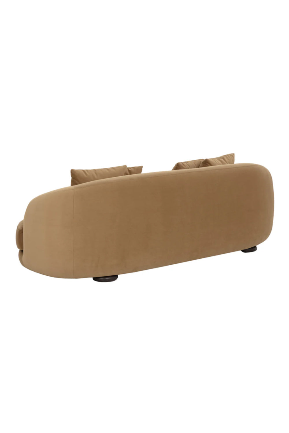 Modern European furniture - Minimalist Rounded-Back Sofa - www.oroa.com | Oroa.com