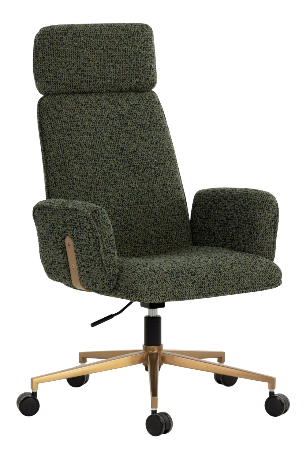 Modern European furniture - Curved Upholstered Office Chair - www.oroa.com | Oroa.com