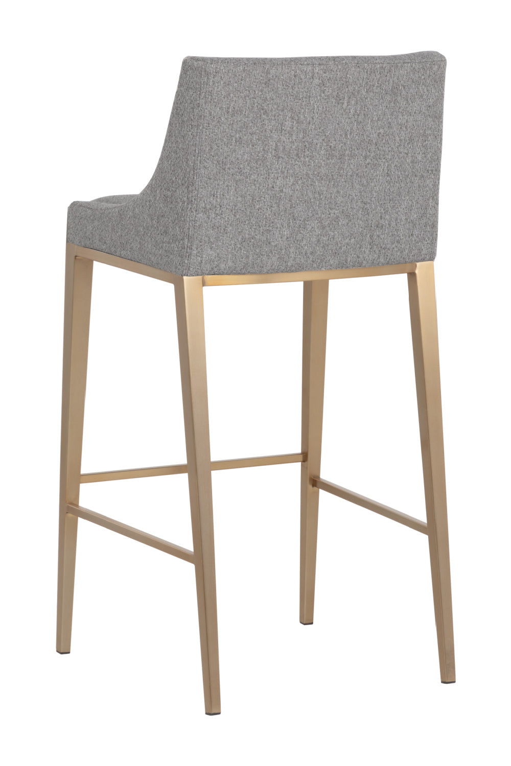 Modern European furniture - Fabric Upholstered Bar Stool - www.oroa.com | Oroa.com