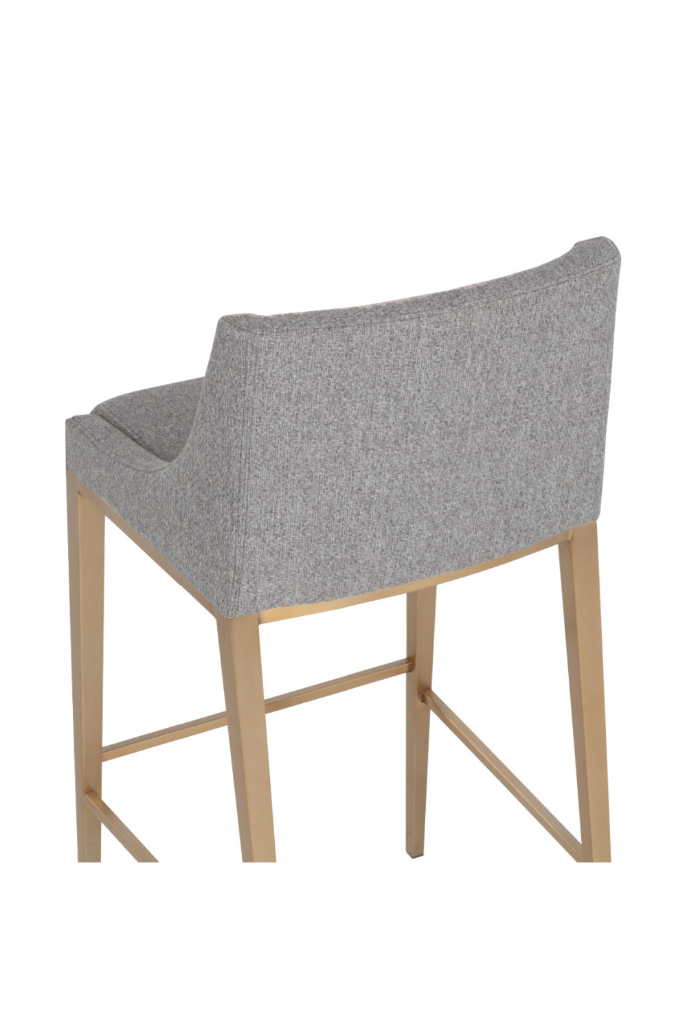 Modern European furniture - Fabric Upholstered Bar Stool - www.oroa.com | Oroa.com