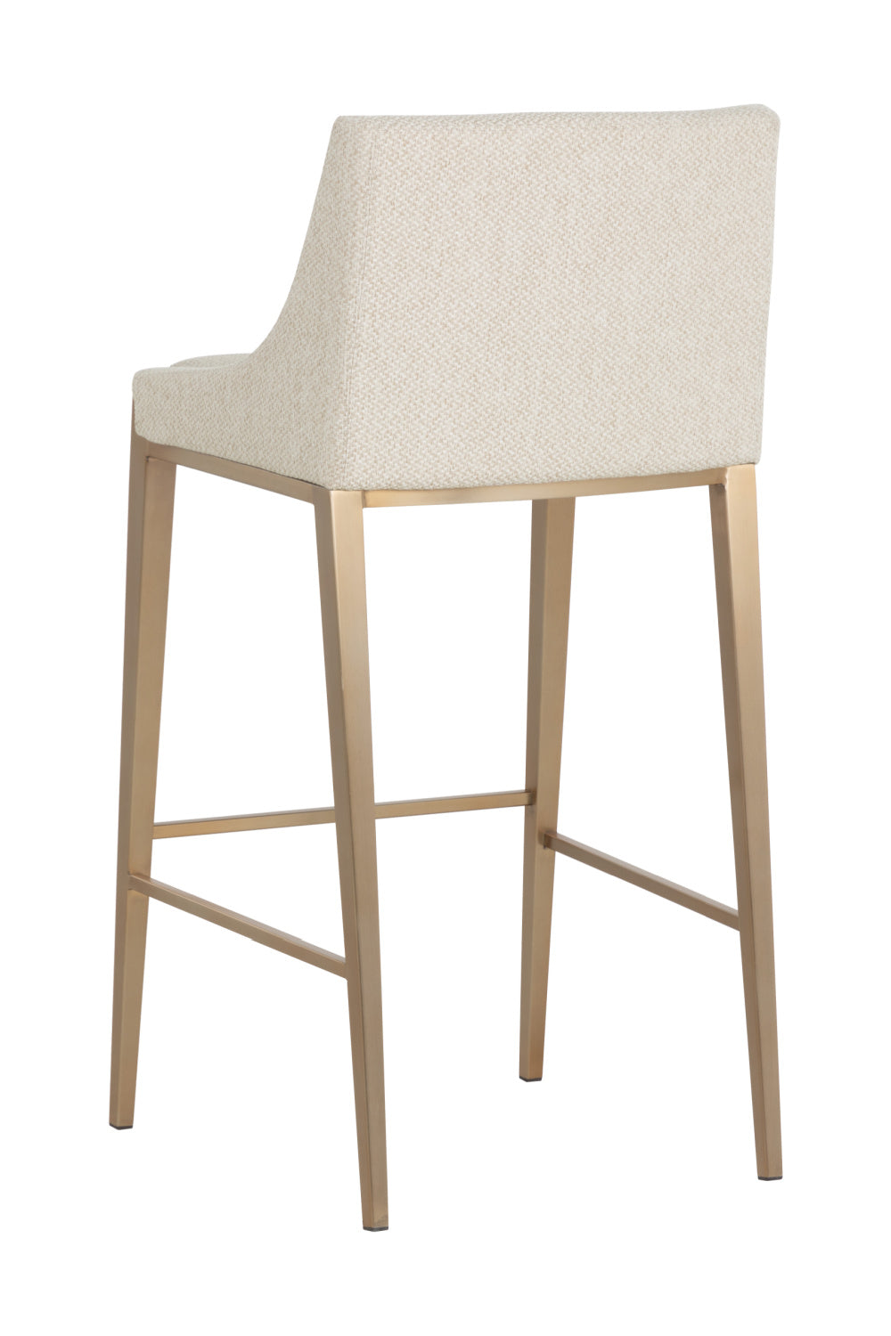 Modern European furniture - Fabric Upholstered Bar Stool - www.oroa.com | Oroa.com