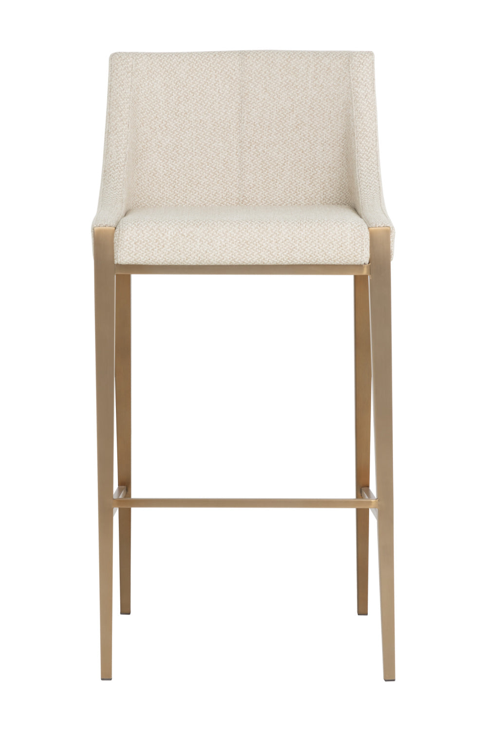 Modern European furniture - Fabric Upholstered Bar Stool - www.oroa.com | Oroa.com