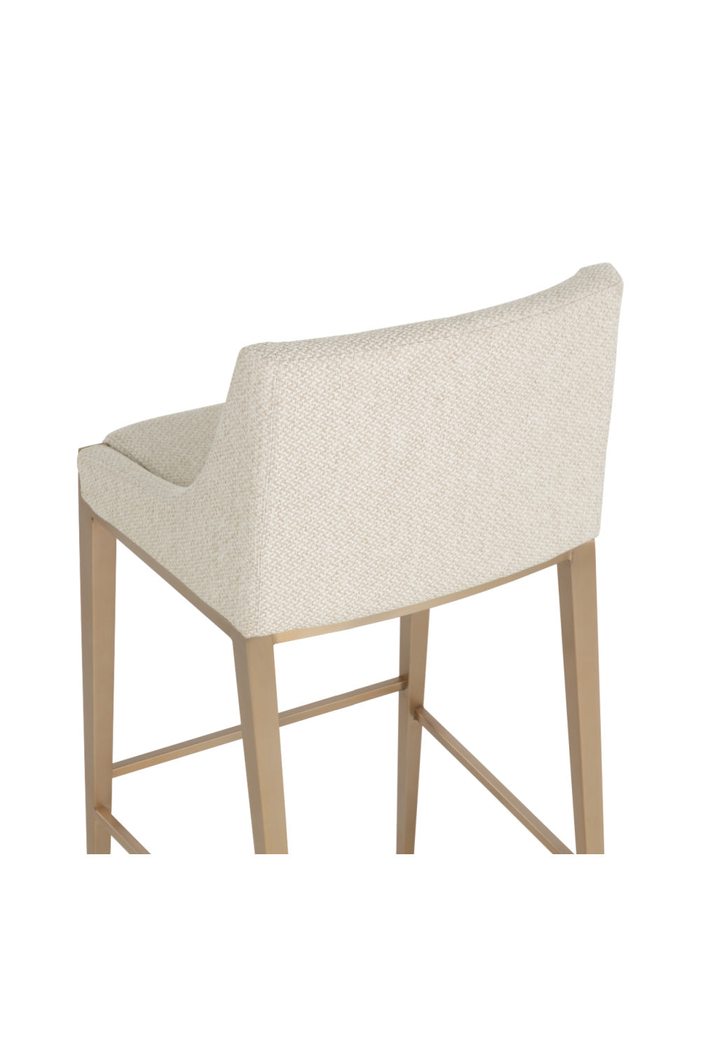 Modern European furniture - Fabric Upholstered Bar Stool - www.oroa.com | Oroa.com