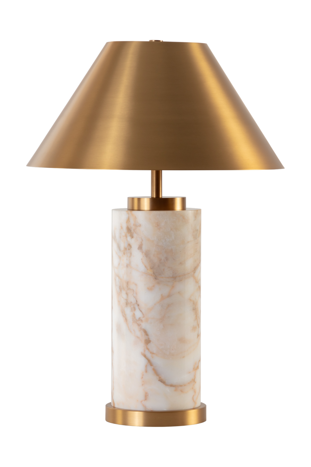 Modern European furniture - Cylindrical Marble Table Lamp - www.oroa.com | Oroa.com
