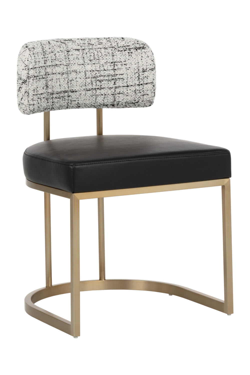 Modern European furniture - Two-Toned Cantilevered Dining Chair - www.oroa.com | Oroa.com