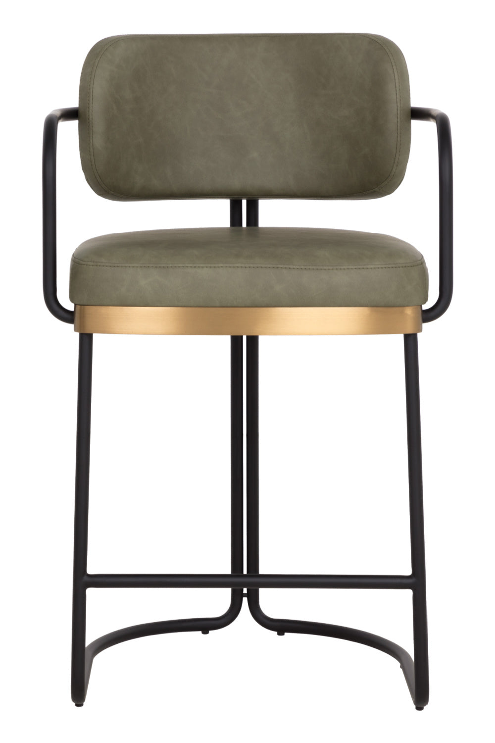 Modern European furniture - Modern Curved Seating Counter Stool - www.oroa.com | Oroa.com