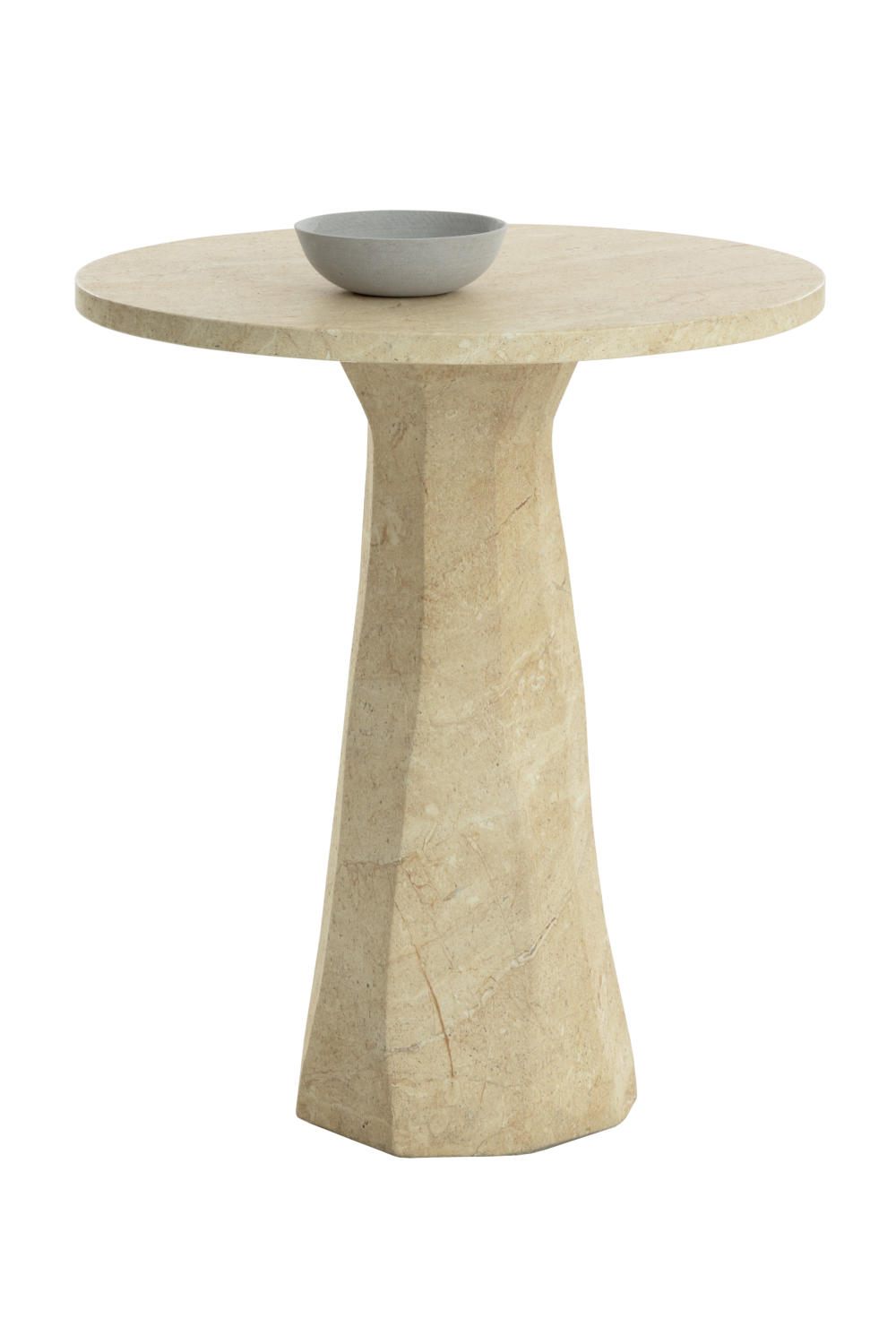 Modern European furniture - Marble-Inspired Concrete Bar Table - www.oroa.com | Oroa.com