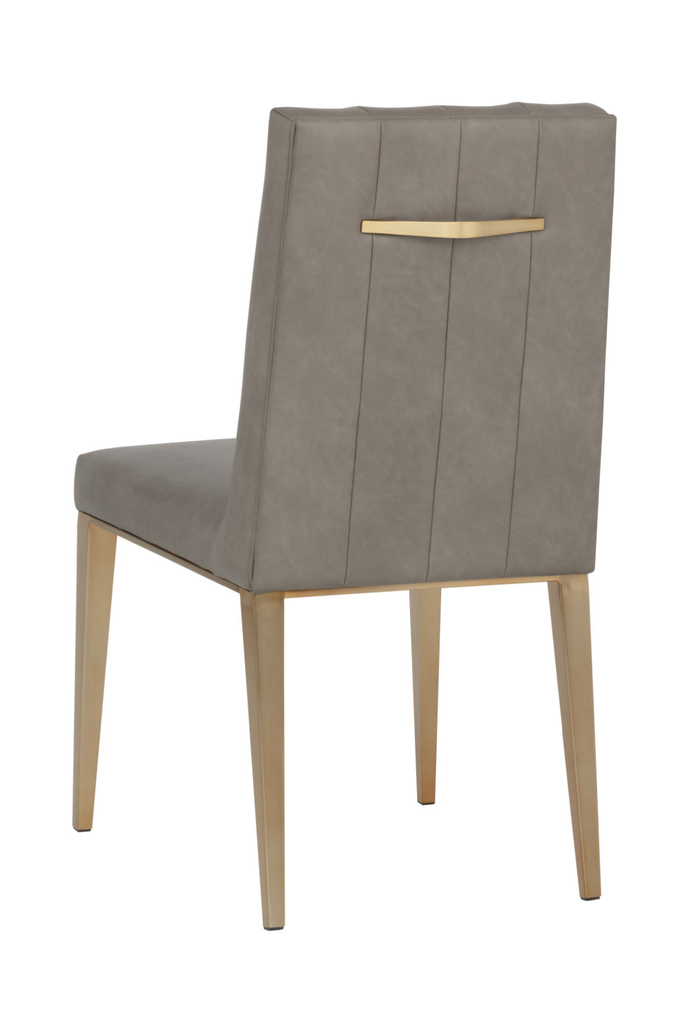 Modern European furniture - Vertical Channeled Dining Chairs (2) - www.oroa.com | Oroa.com