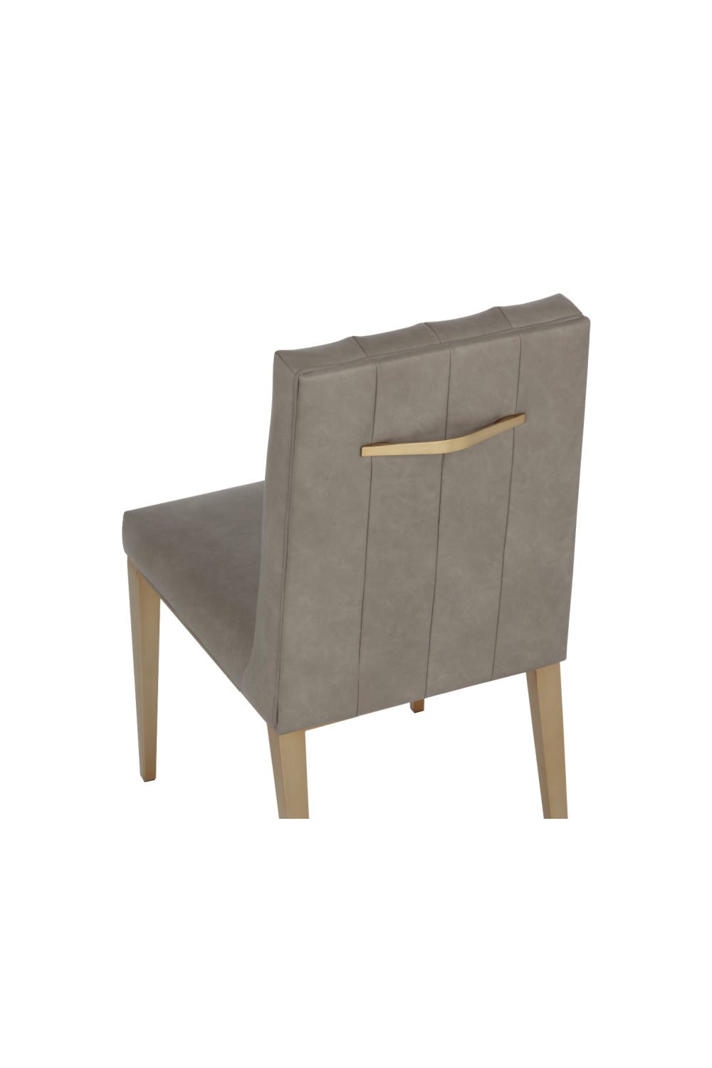 Modern European furniture - Vertical Channeled Dining Chairs (2) - www.oroa.com | Oroa.com
