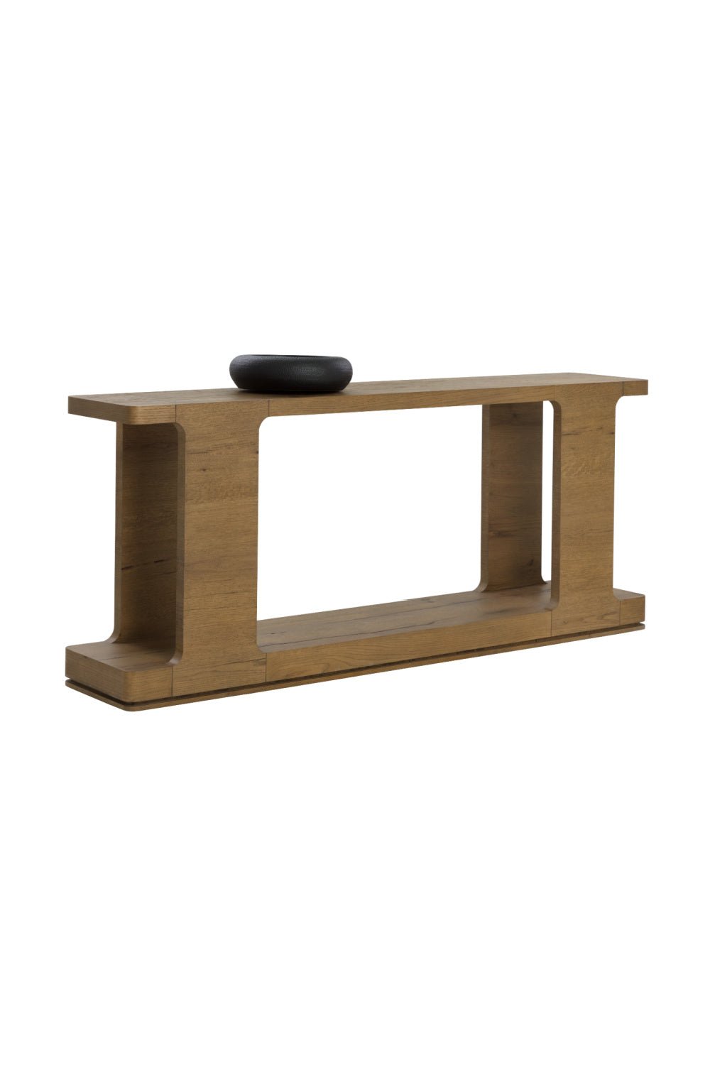 Modern European furniture - Textured Wood Console Table - www.oroa.com | Oroa.com