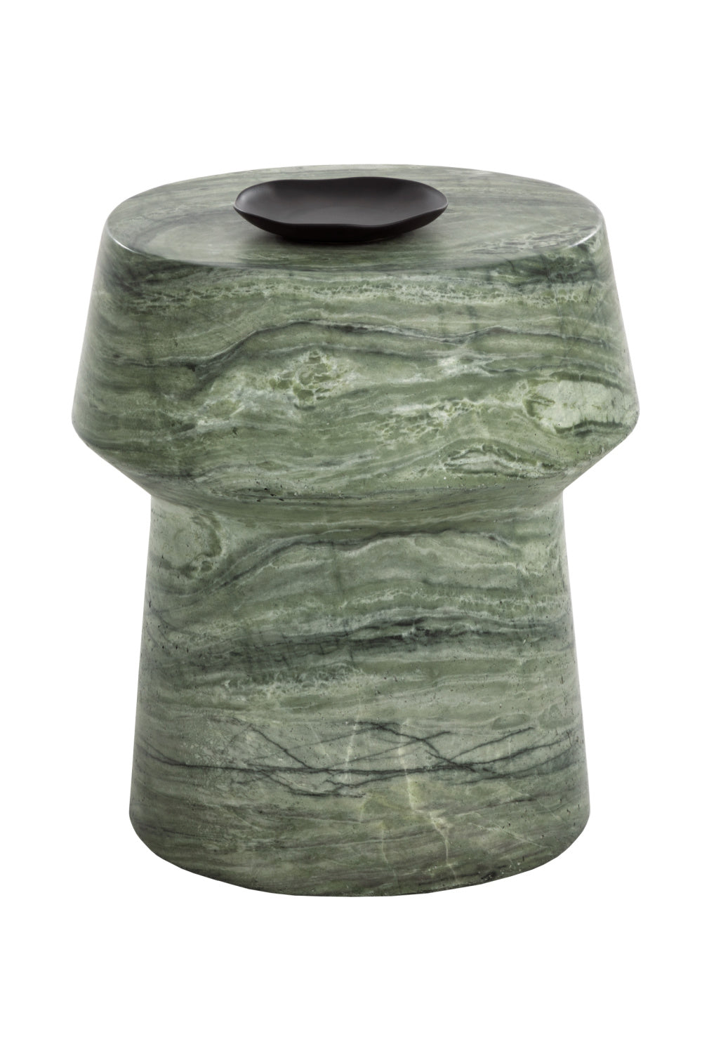 Modern European furniture - Marble Look Indoor/Outdoor End Table - www.oroa.com | Oroa.com