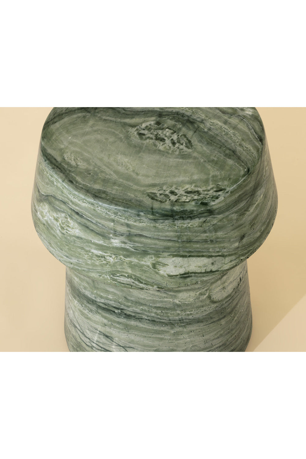 Modern European furniture - Marble Look Indoor/Outdoor End Table - www.oroa.com | Oroa.com
