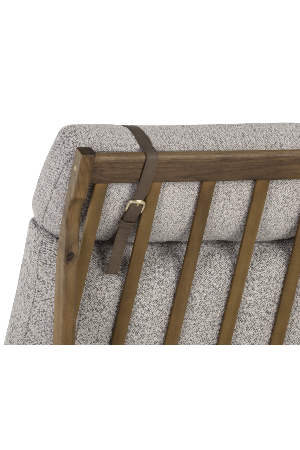 Modern European furniture - Gray Boucle Lounge Chair - www.oroa.com | Oroa.com