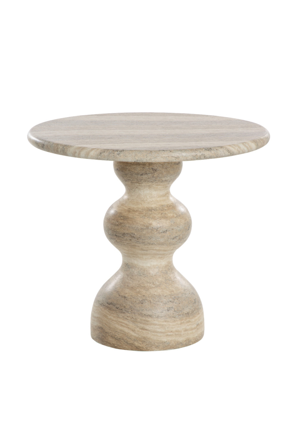 Modern European furniture - Marble-Look Indoor/Outdoor Concrete Bistro Table - www.oroa.com | Oroa.com