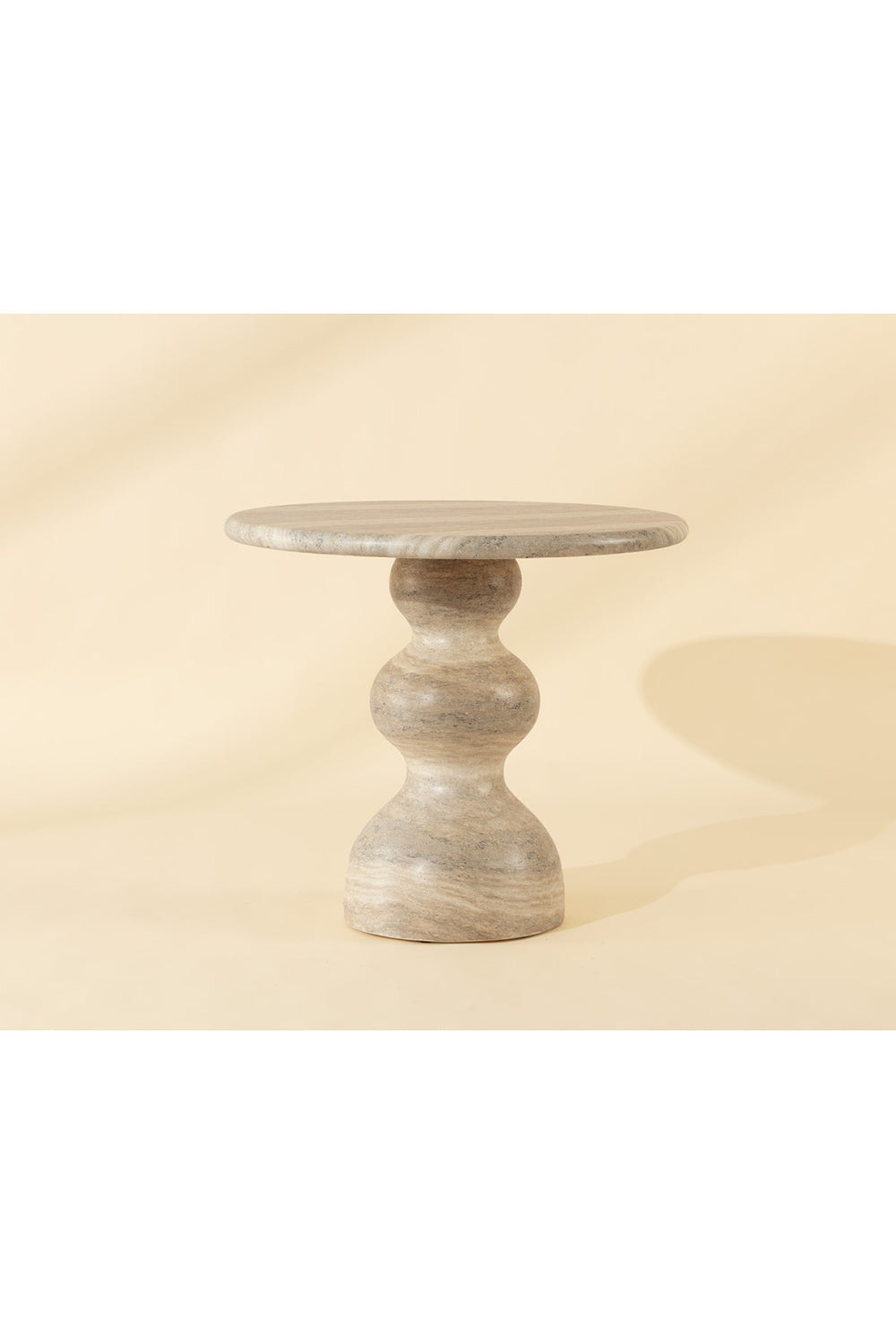 Modern European furniture - Marble-Look Indoor/Outdoor Concrete Bistro Table - www.oroa.com | Oroa.com