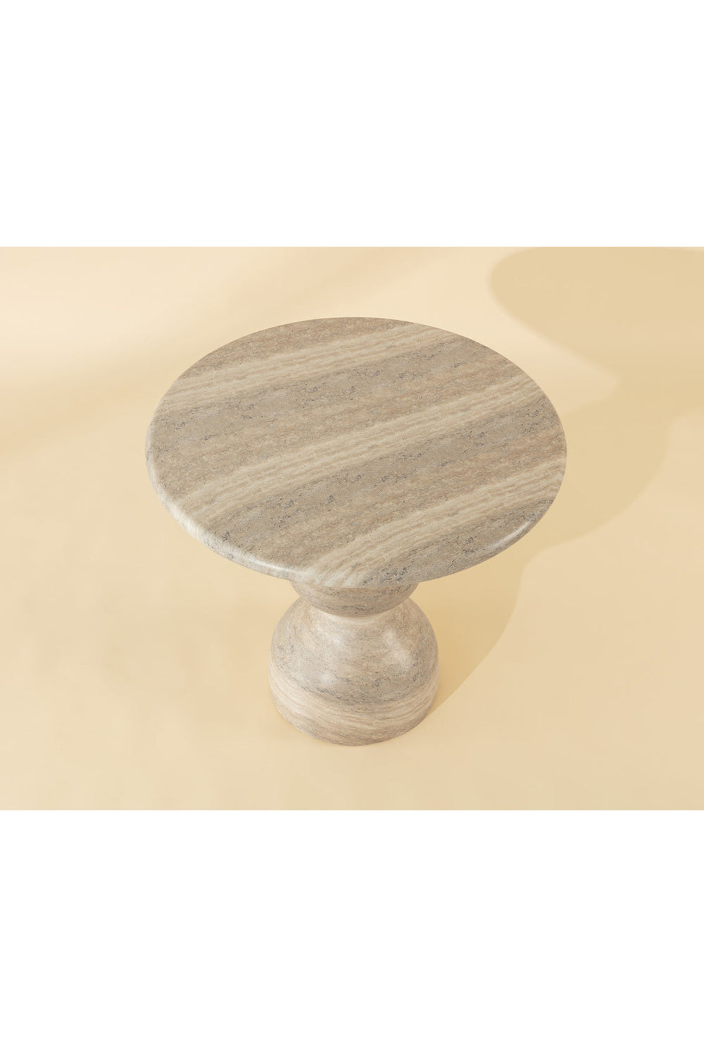 Modern European furniture - Marble-Look Indoor/Outdoor Concrete Bistro Table - www.oroa.com | Oroa.com