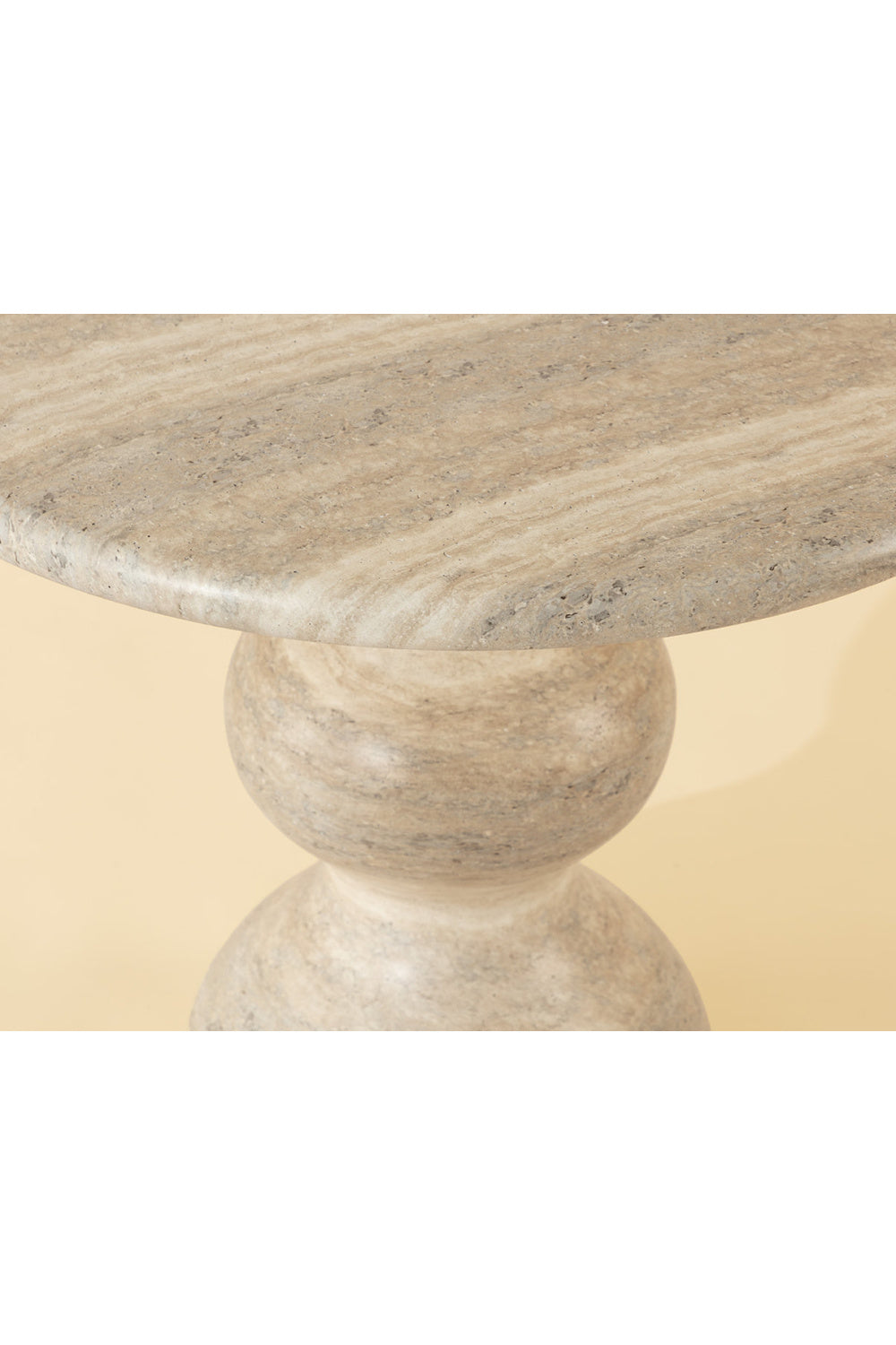 Modern European furniture - Marble-Look Indoor/Outdoor Concrete Bistro Table - www.oroa.com | Oroa.com