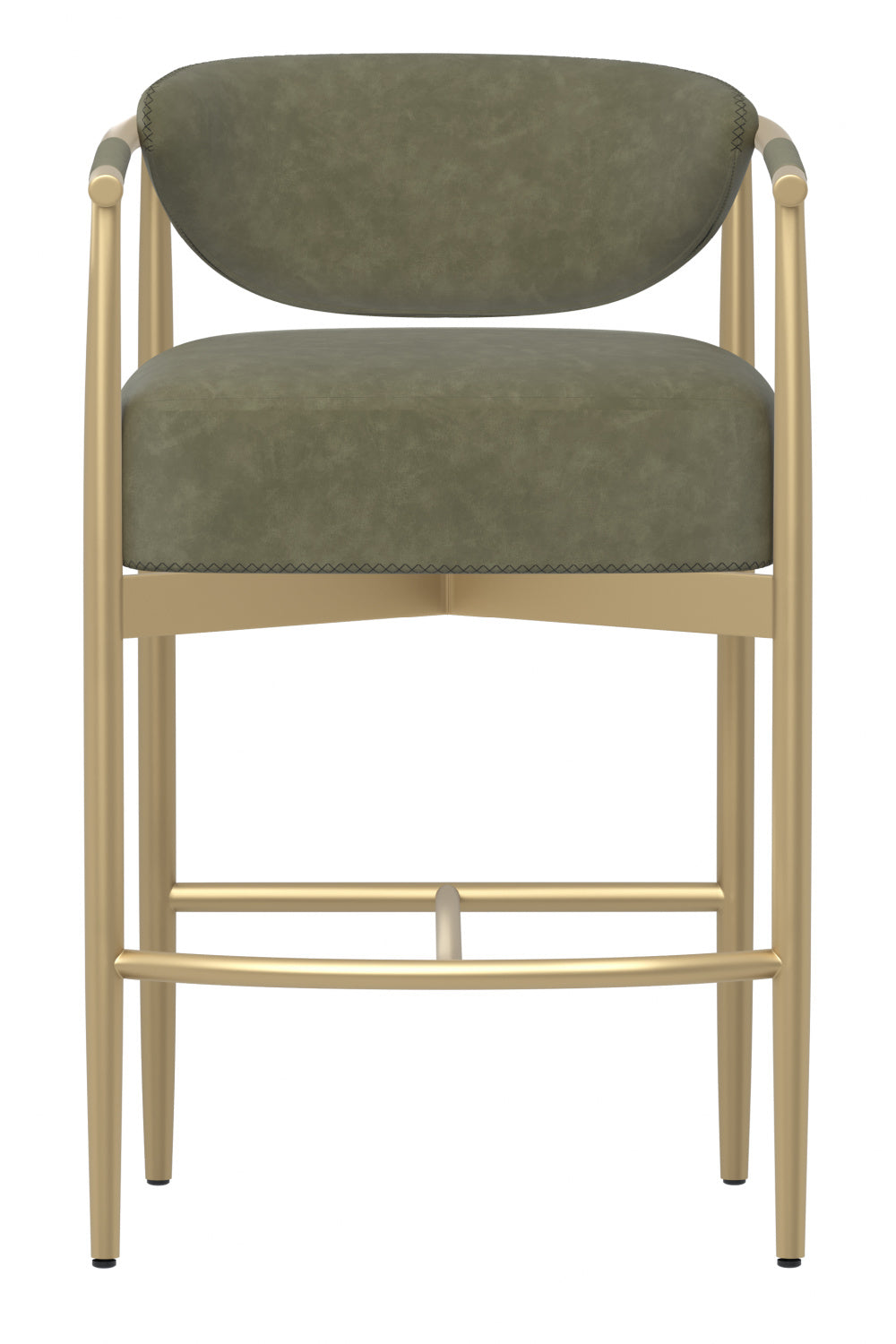 Modern European furniture - Curved Back Counter Stool - www.oroa.com | Oroa.com