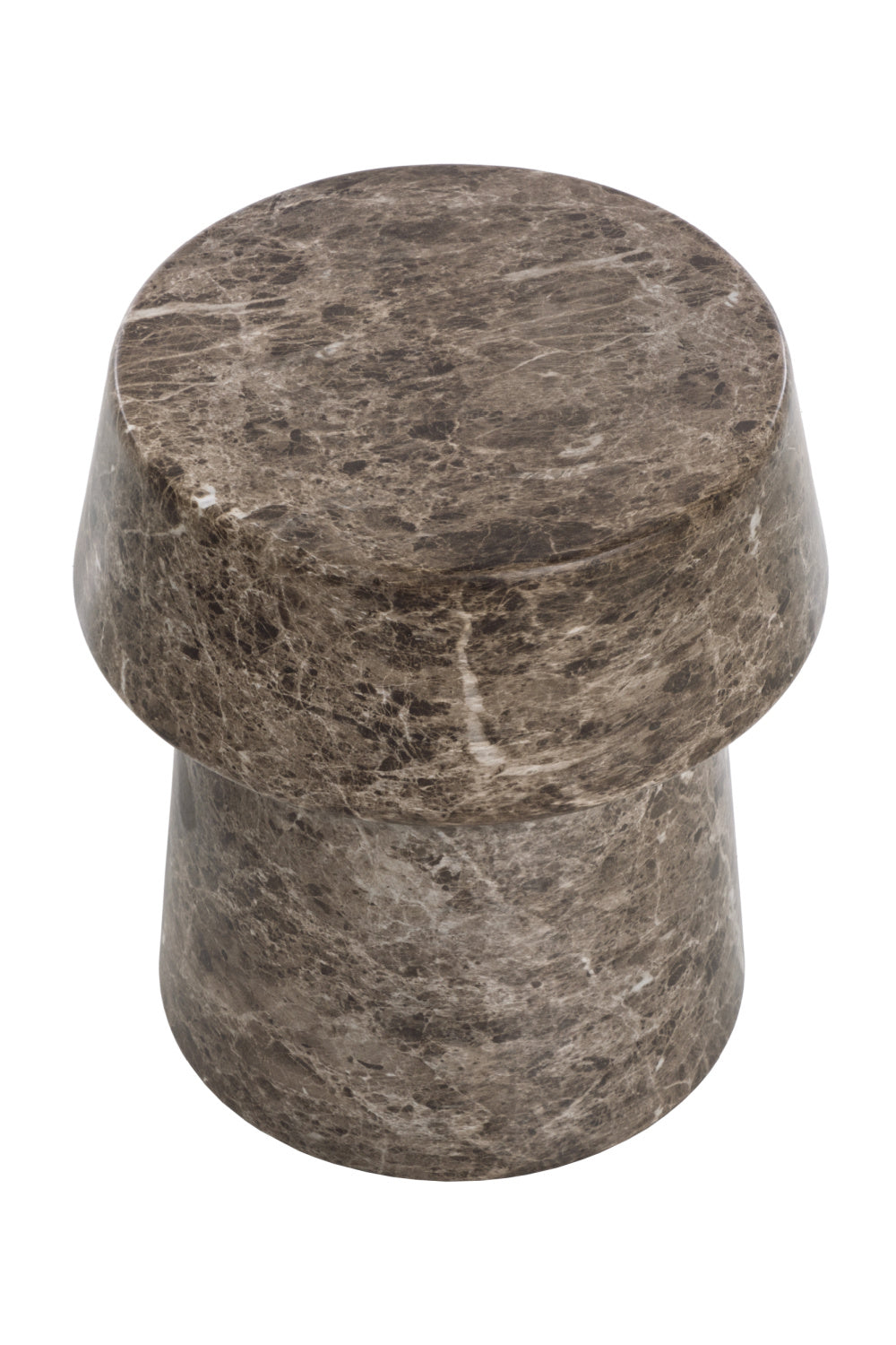 Modern European furniture - Marble Look Indoor/Outdoor End Table - www.oroa.com | Oroa.com