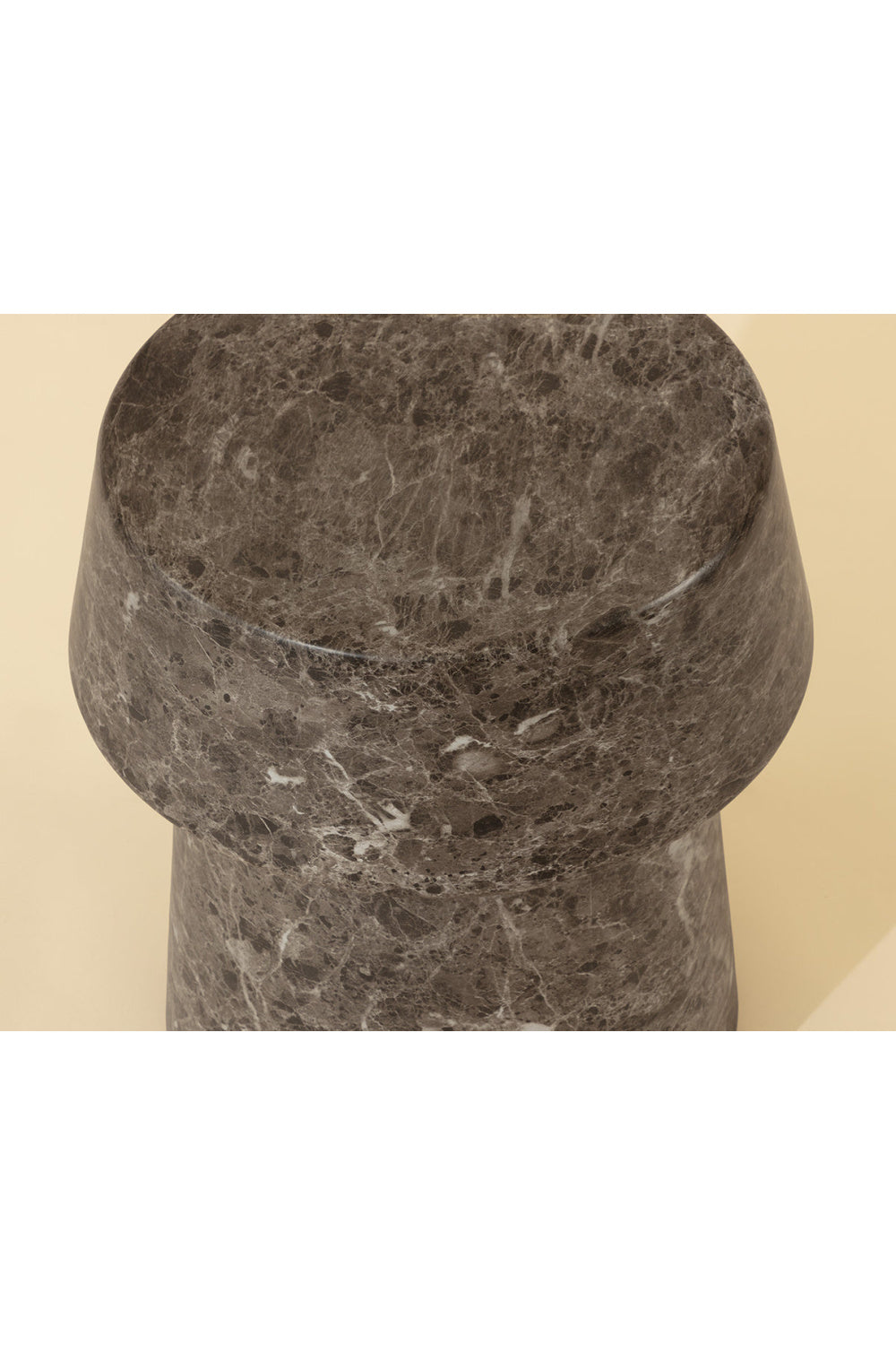 Modern European furniture - Marble Look Indoor/Outdoor End Table - www.oroa.com | Oroa.com