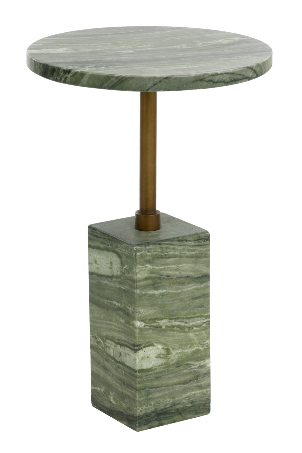 Modern European furniture - Marble-Look Indoor/Outdoor End Table - www.oroa.com | Oroa.com