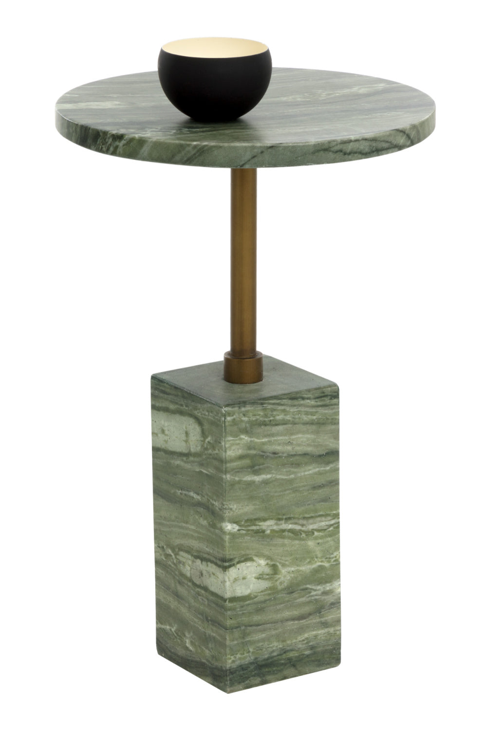 Modern European furniture - Marble-Look Indoor/Outdoor End Table - www.oroa.com | Oroa.com